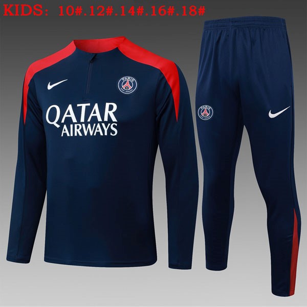 Ninos Sudadera De Training PSG 2025-2026 Azul 5